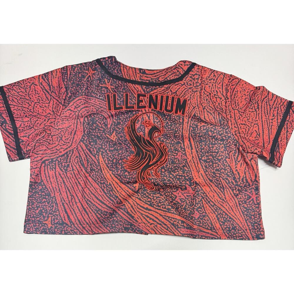 New Illenium Album Tour 2023 Red Jersey - 2XL - Crop Top